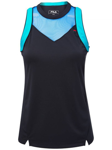 Женский топ теннисный Fila Top Julienne W - черный