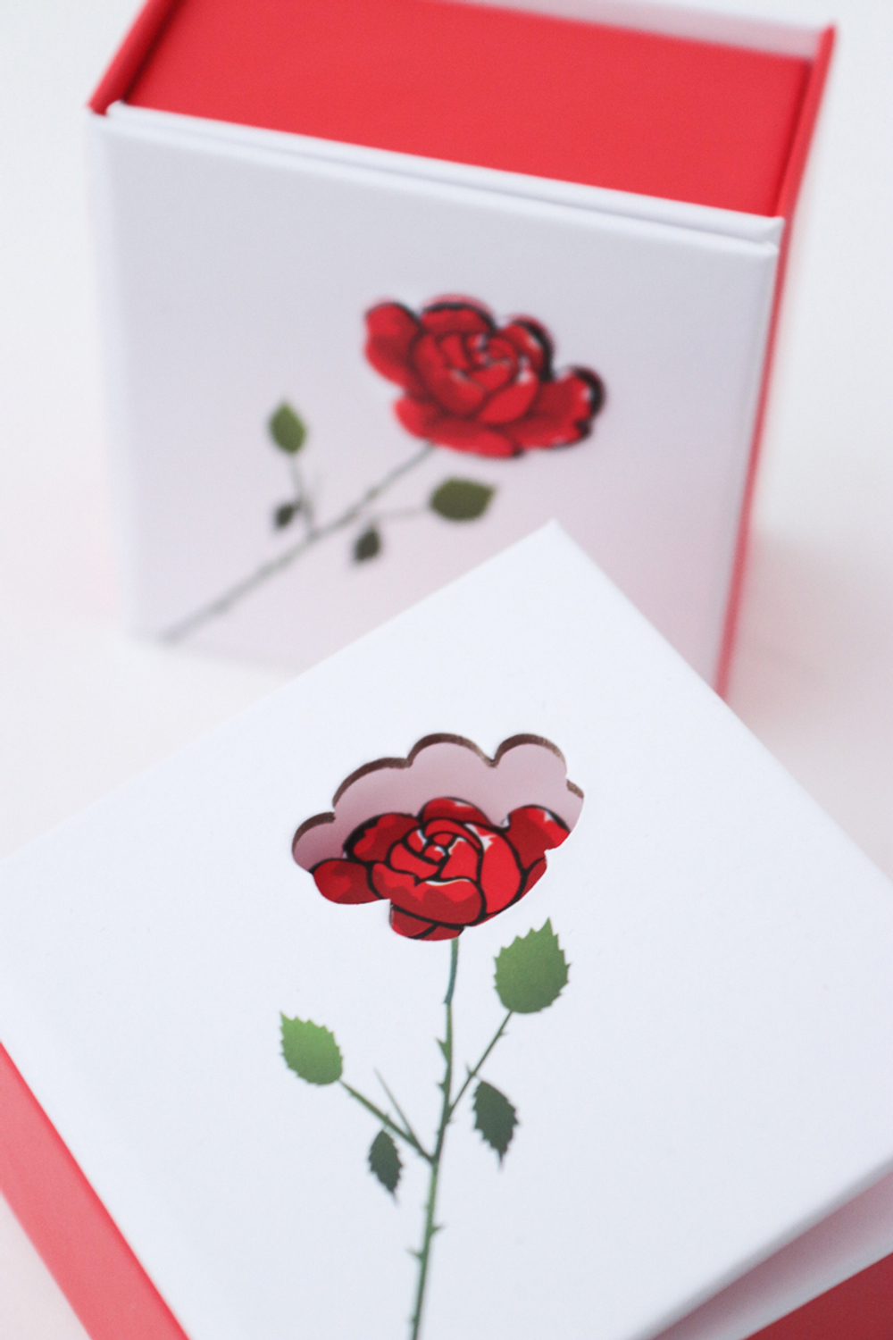 Подарочная коробочка «Флора» для кольца