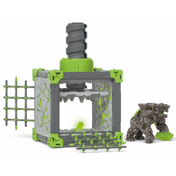 Schleich Eldrador Creatures - Боевая пещера BattleCave + Каменный Дробитель 42734