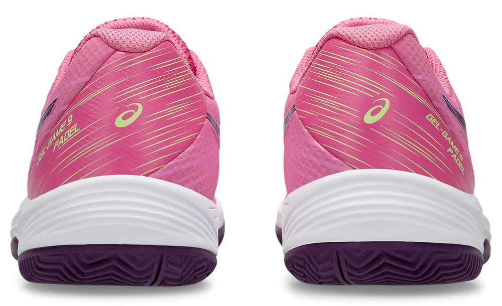 Женские  кросовки для Padel Asics Gel-Game 9 Padel - dragon fruit/deep mauve