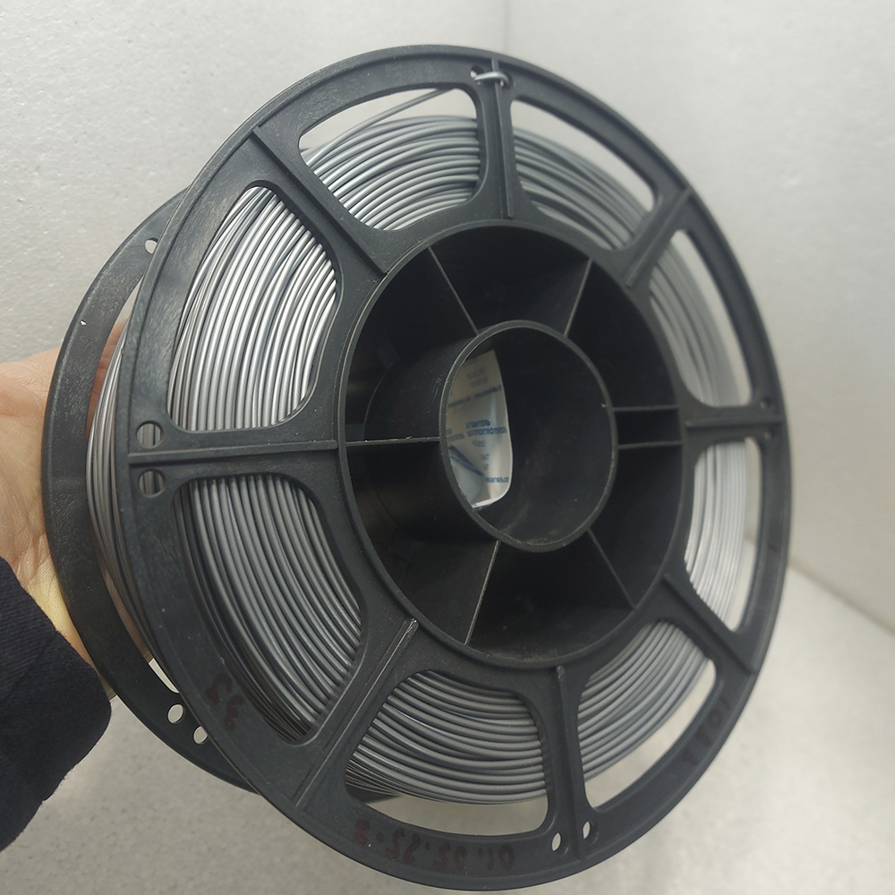 Серебряный PETG пластик SIBFIL для 3D-принтеров (1,75 мм)