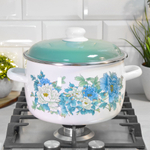 Кастрюля 5,5л "Голубой лотос"