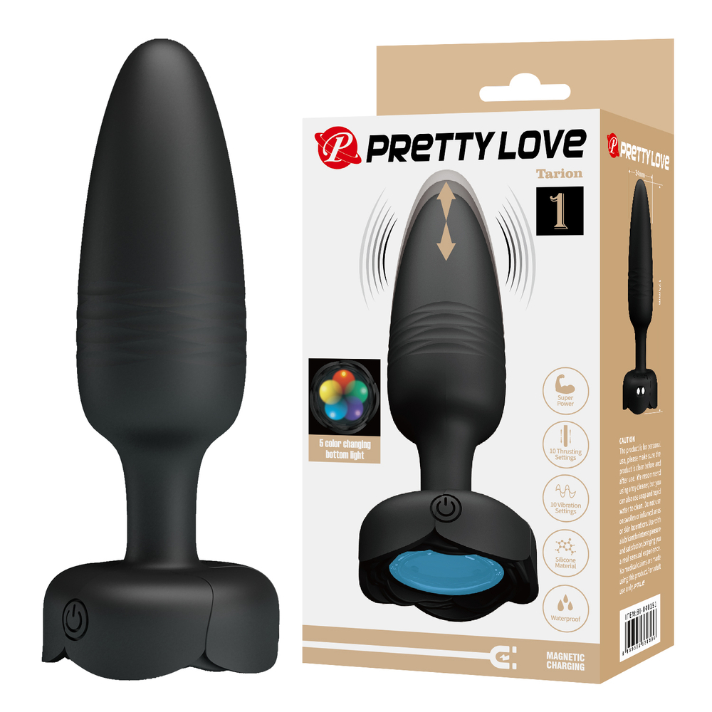 Анальный Вибростимулятор с Ротацией Pretty Love BI-040181