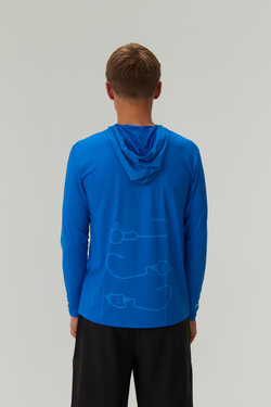 Джерси Судак Чертеж синий