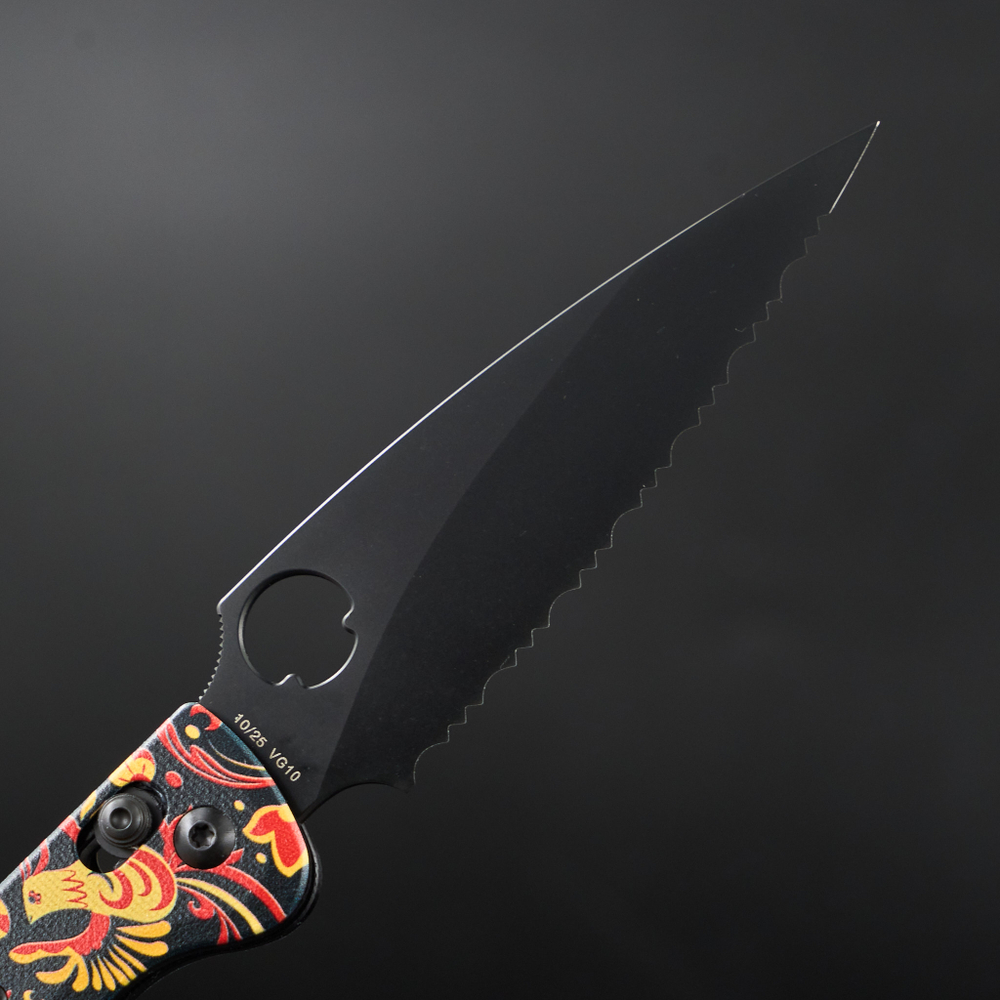 Sting Slim Khokhloma Serrated