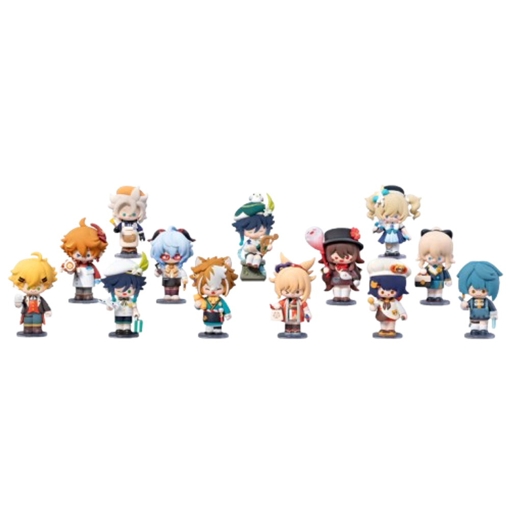 Рандомная Фигурка Pop Mart Genshin Impact Dress Up Dream Chibi Series Blind box
