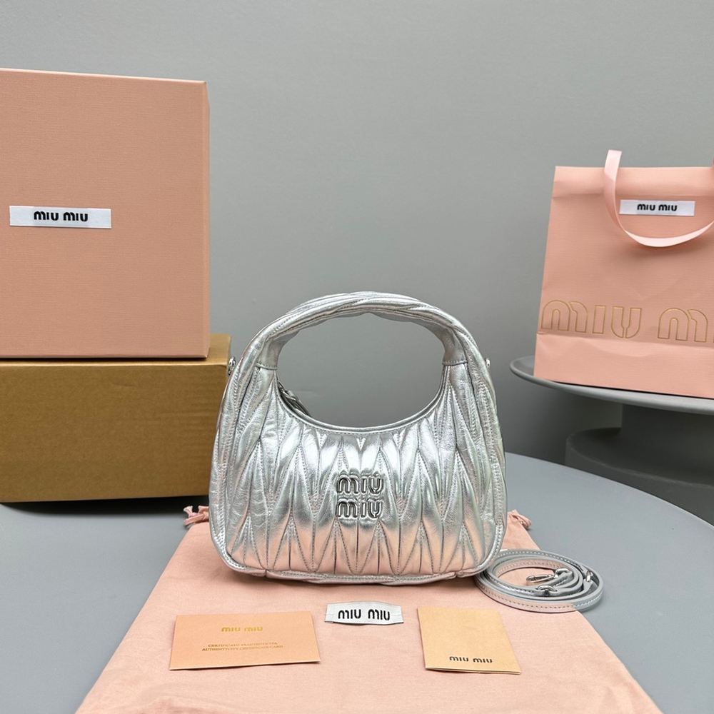 Miu Miu Wander Hobo Bag 20 cm