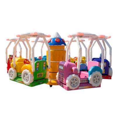 Электрическая Аттракцион карусель «Автокарусель», 4,5×4,5×2 м