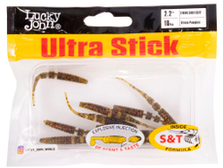 Мягкая съедобная приманка LJ Pro Series Ultra Stick 2.2 in (56 мм), цвет PA03, 10 шт