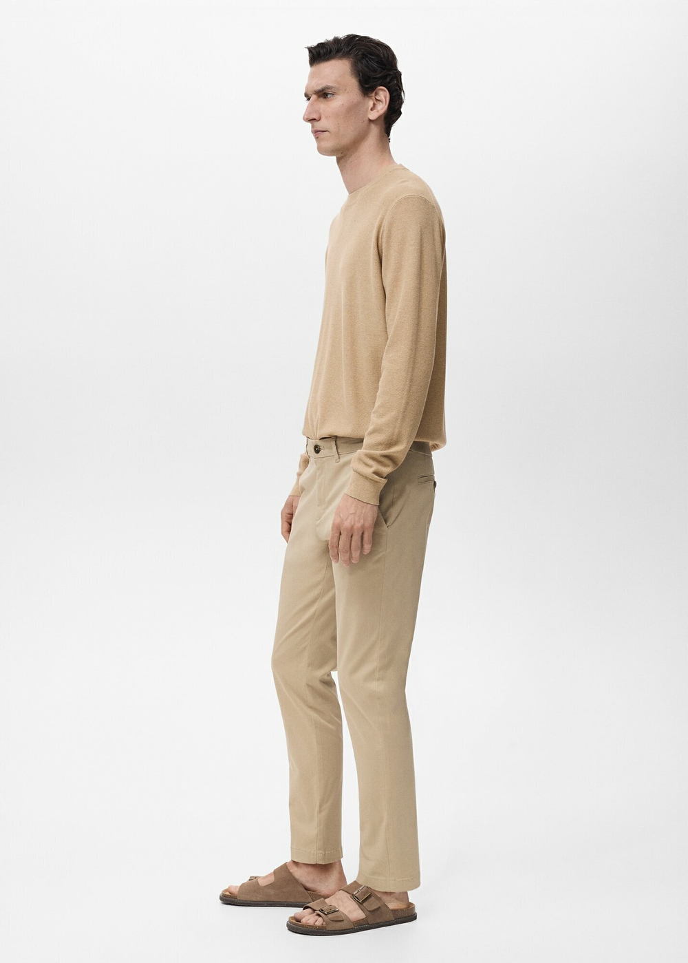 Укороченные брюки-чинос Prato tapered fit