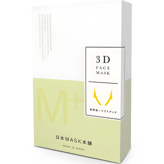Nihon Маска Глубокое увлажнение + Лифтинг- 3D FACE MASK Deep moisturizing + lifting-up, (1*5шт)