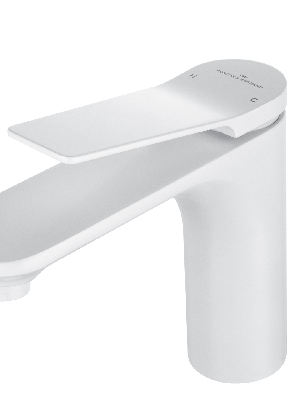 Смеситель для раковины WONZON & WOGHAND, Белый матовый (WW-XH-010-MW)