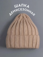 Шапка детская осенняя