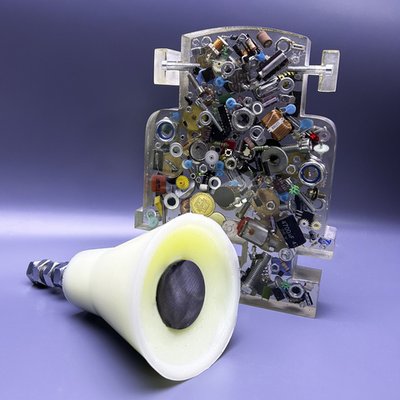 Конус полиуретановый со сменной шпилькой V4, для груши силомера Rocky Boxer