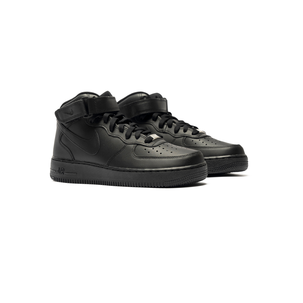 Кроссовки Nike Air Force 1 Mid '07 "Triple Black"
