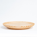 Тарелка Art of Siberia из сибирского кедра серии ЛОТОС, плоская, 20 см. T153