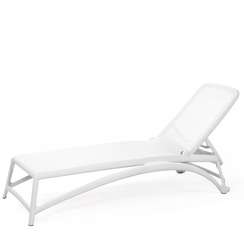 Шезлонг Atlantico белый