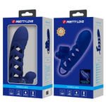 Насадка на пенис Baile Pretty Love Powerful Ring, вибрация, 18,8 см