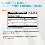 Doctor's Best, лютеин, Lutemax 2020, 60 капсул