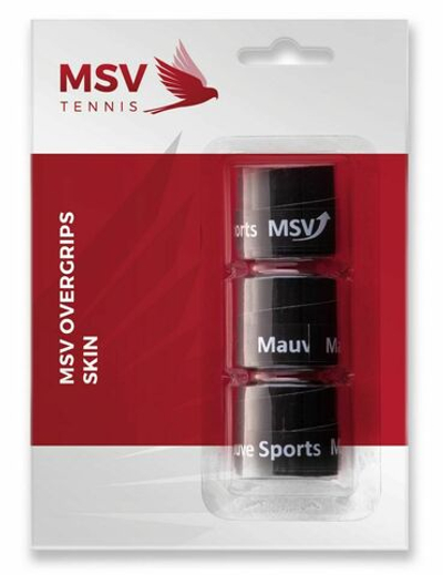 Теннисные намотки MSV Skin Overgrip black 3P