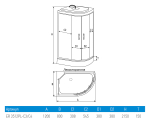 Душевая кабина Comfort ER 3512PL-C3