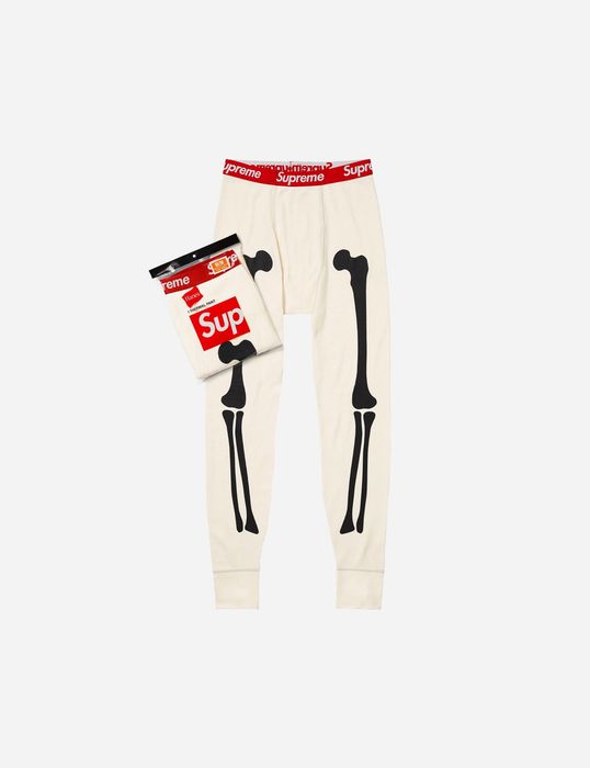 Supreme Hanes Bones Thermal Pant 