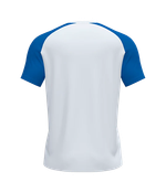 Футболка для падел Joma Academy IV Белая/голубая | Спортивная мужская одежда