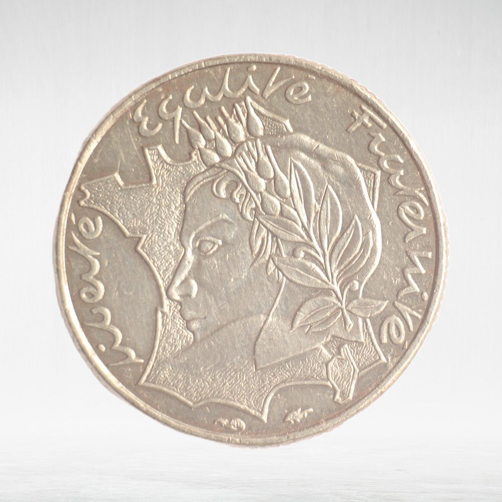 France, 10 Francs 1986 - République (Jimenez), VF