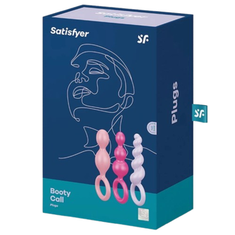 Анальные игрушки Satisfyer Booty Call (набор из 3 шт)