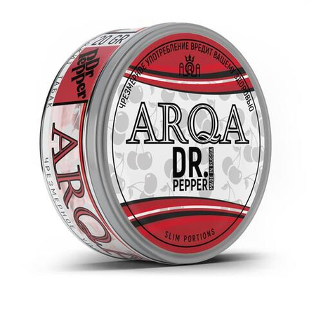 Снюс ARQA SLIM PORTIONS СЛИМ DR. PEPPER (70 МГ) - ДОКТОР ПЕППЕР