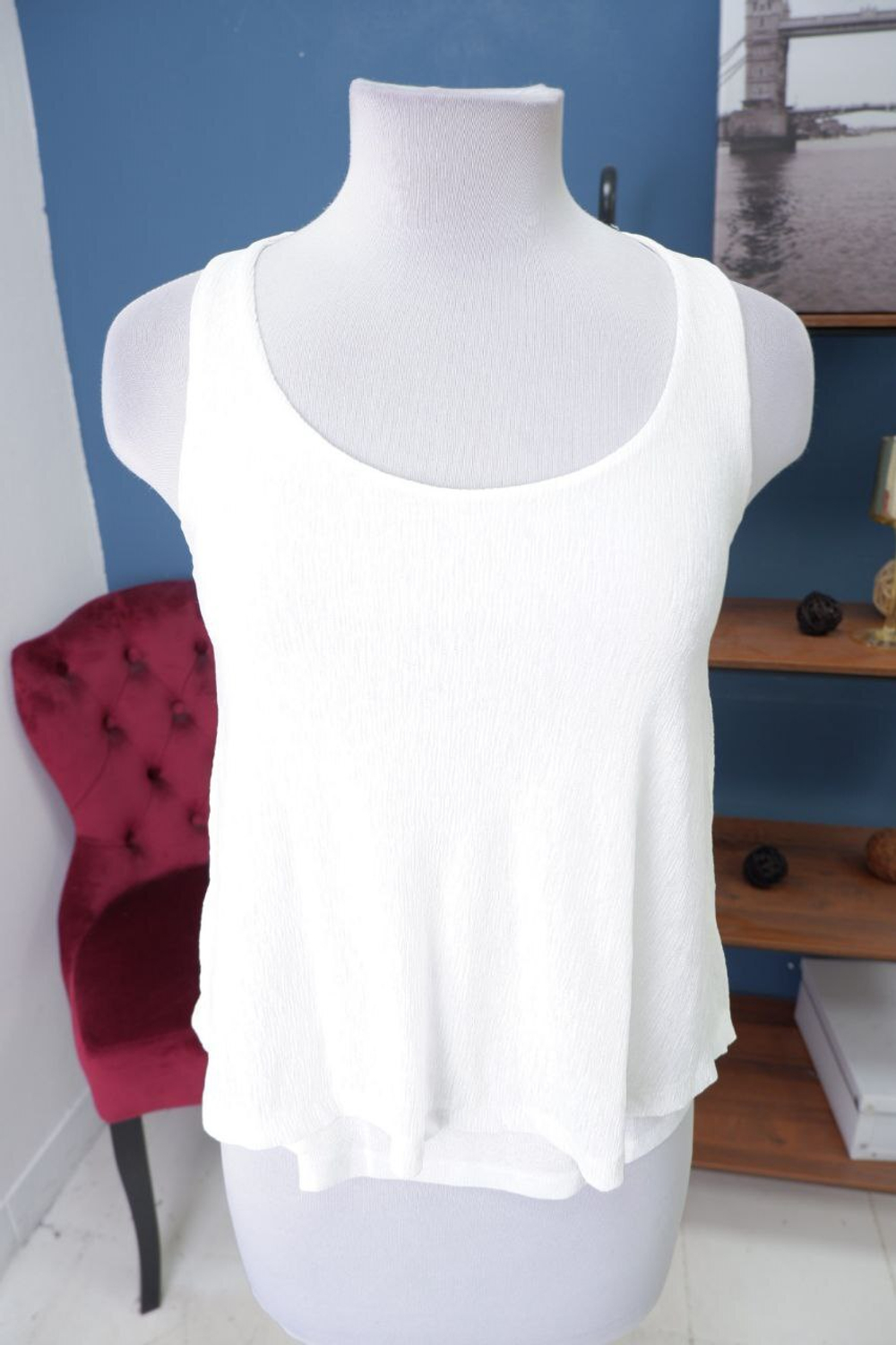 Топ Mango базовый 42 размер