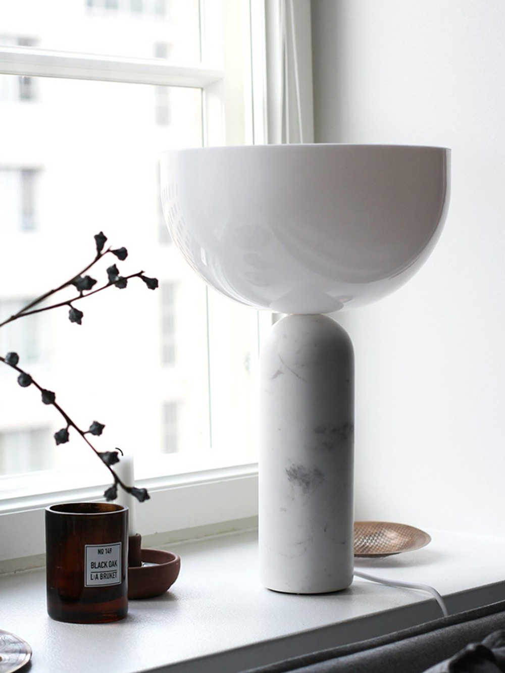 Настольный светильник  Kizu Table Lamp Large by NEW WORKS (белый)