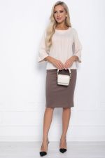 Костюм Джуди (молочно-коричневый) К10917 LT Collection (Акция)