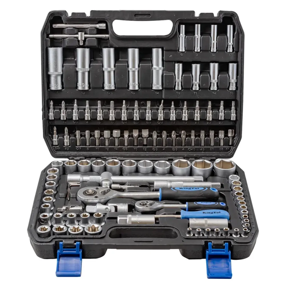 Набор инструментов 108пр. 1/4'',1/2''(6гр.)(4-32мм) KINGTUL KT-108
