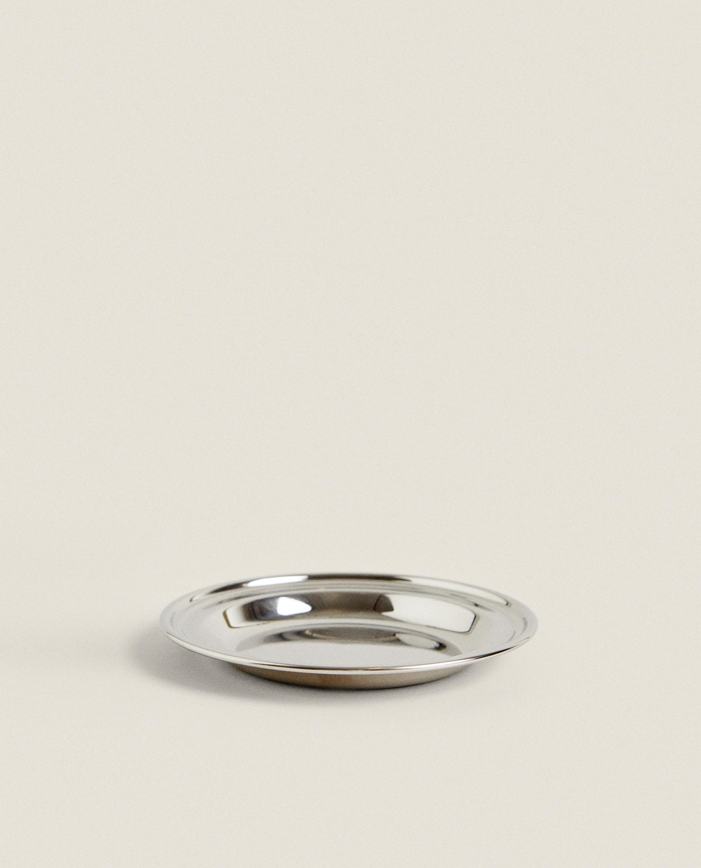 Zara Home тарелка из нержавеющей стали, 12.5 см