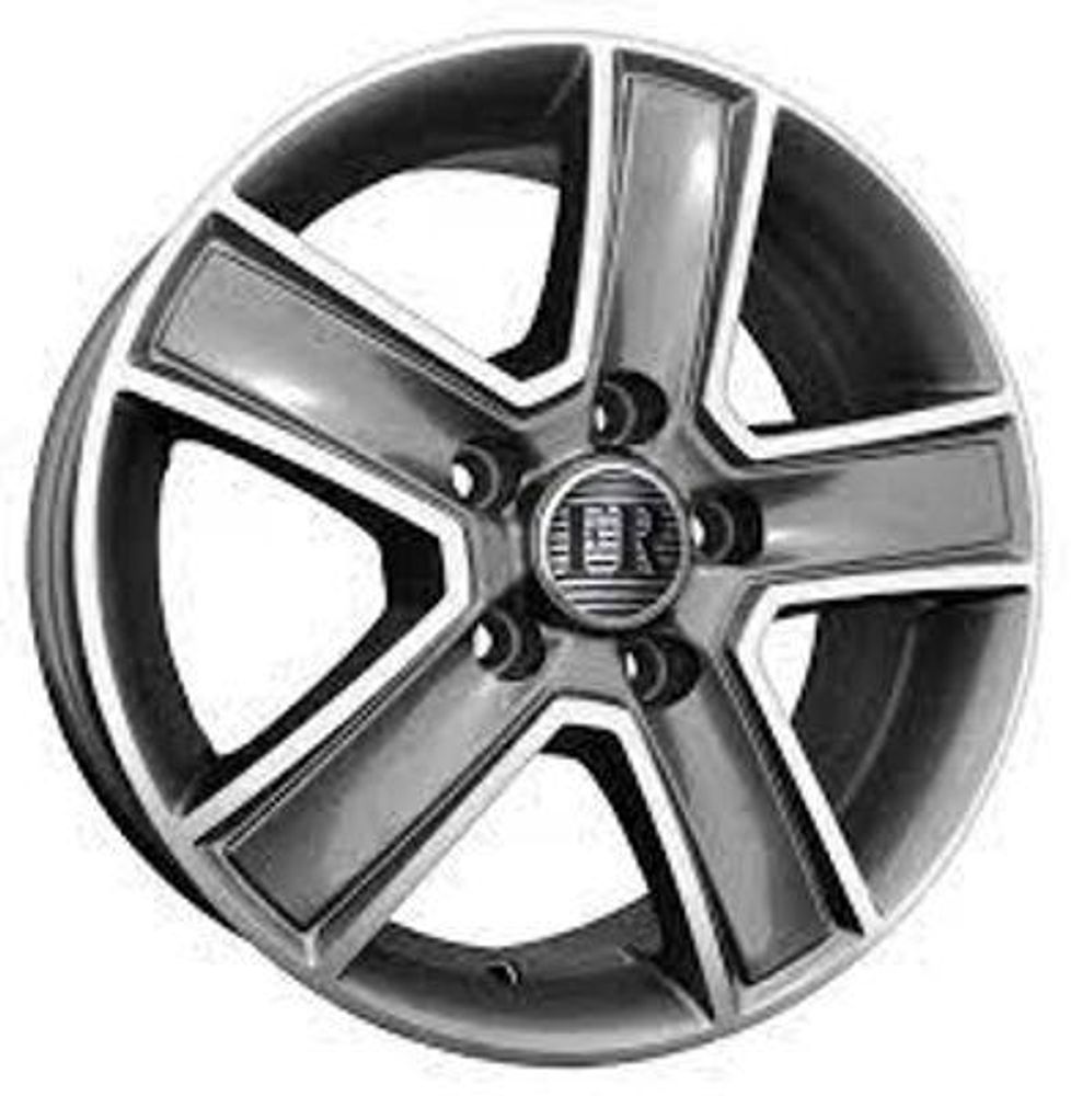 FR Design FT473 6.5x16 5x160 ET 60 Dia 65.1 (silver)