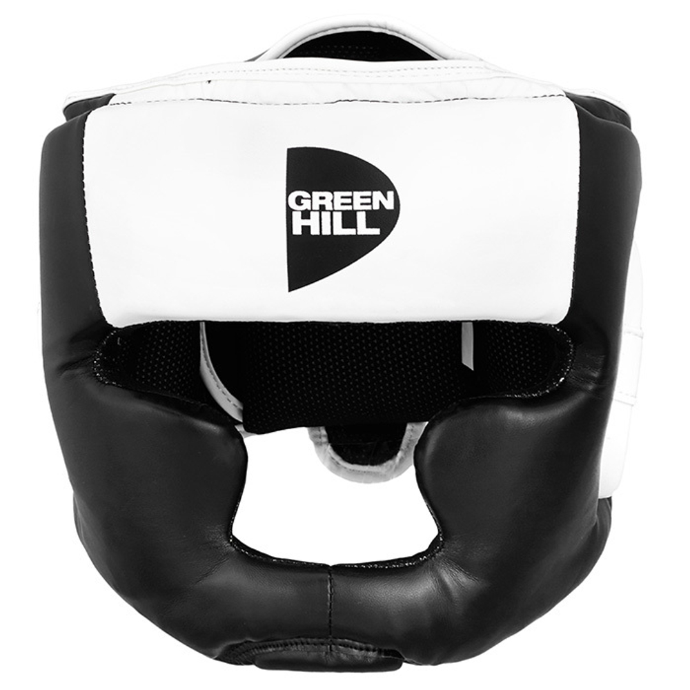 HGP-9015 Боксерский шлем POISE черно-белый
