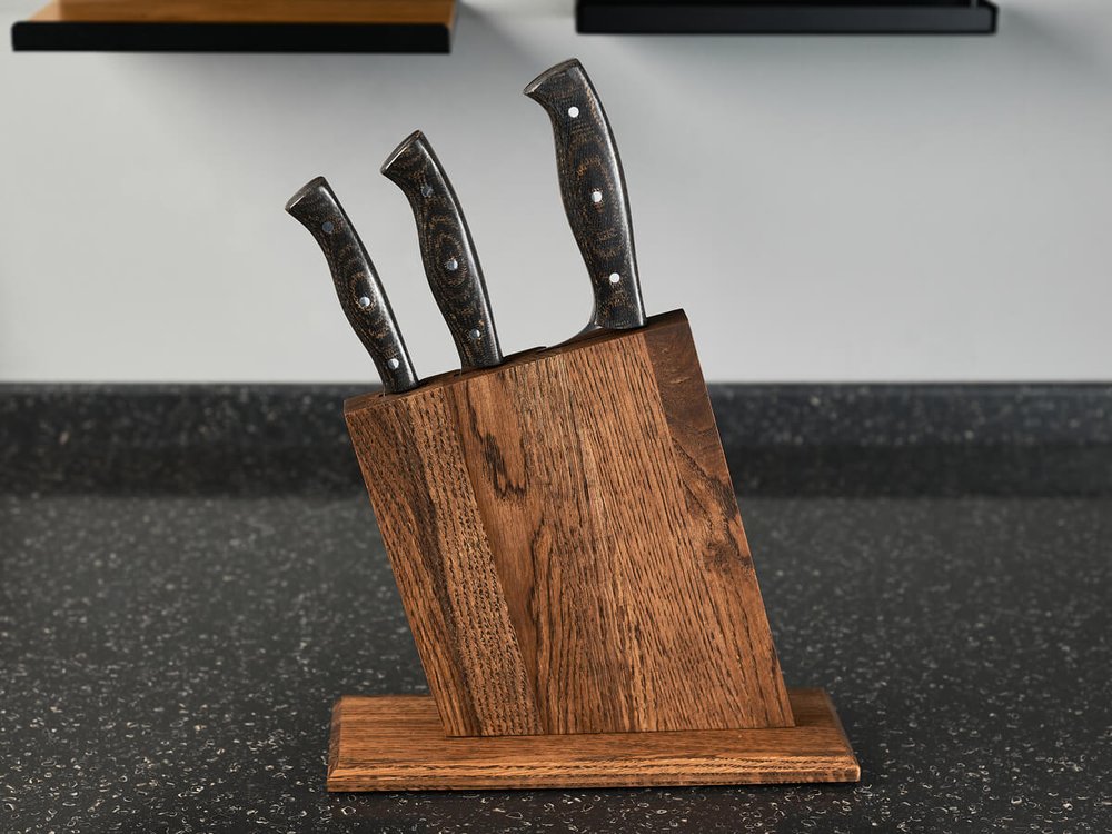 Набор кухонных ножей "Сыну от отца", сталь AUS-10, рукоять текстолит