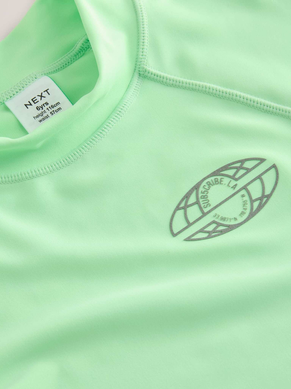 Рашгард для мальчика Next E89-781, Мятный