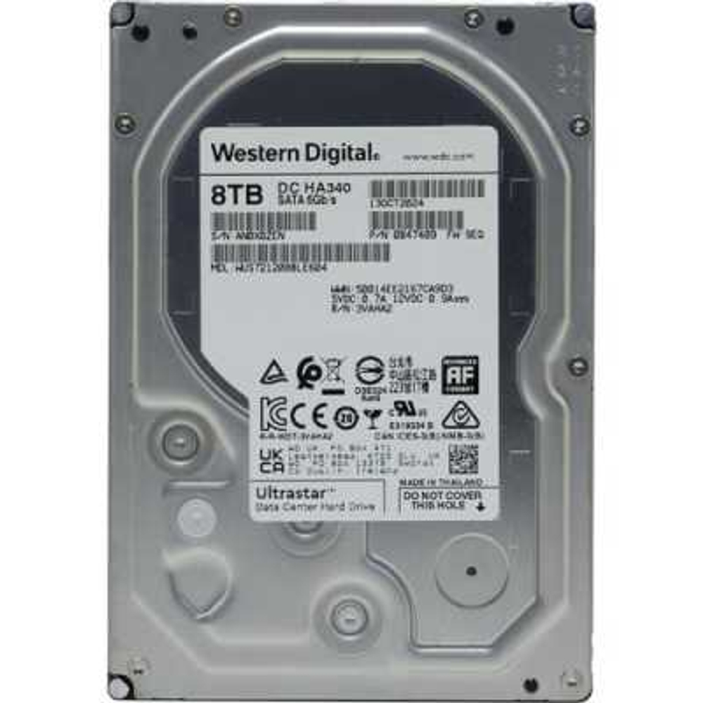 Жесткий диск WD Ultrastar DC HA340 8Tb WUS721208BLE604