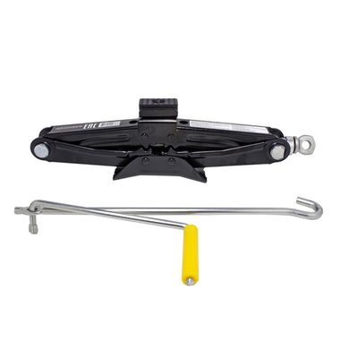 Домкрат механический ''ромб''1,2т с резиновой накладкой(h min 100мм, h max 350мм, L-390мм) RockForce##Rock FORCE RF-103A