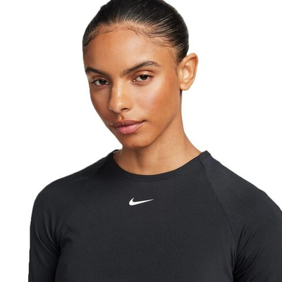 Баскетбольная женская футболка Nike Pro 365 T-shirt Black