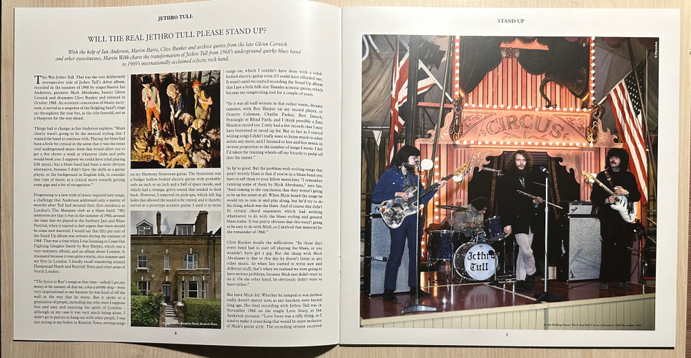 Jethro Tull - Stand Up (Европа 2016г.)