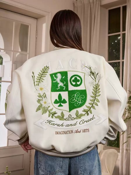 Бомбер HARSHandCRUEL "Academy" Varsity Jacket