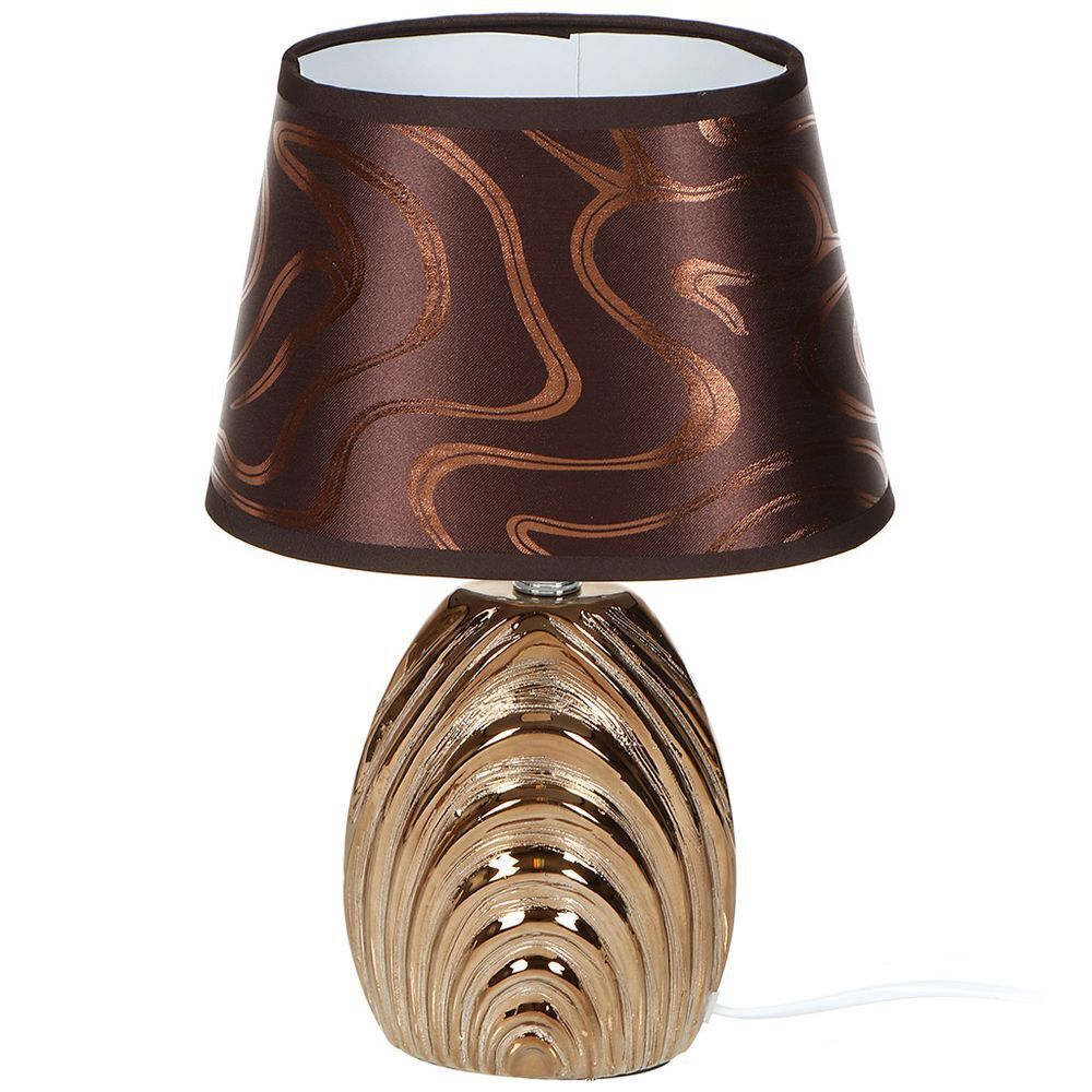 Светильник настольный E14, коричневый, Y9-074