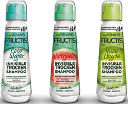 Garnier Fructis Watermelon - сухой шампунь со свежим фруктовым ароматом /   100  ml  / GTIN 3600542232630