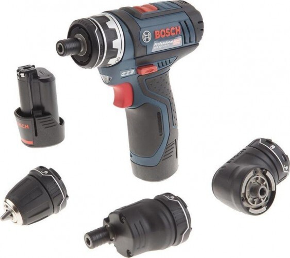 Аккумуляторная дрель-шуруповерт BOSCH GSR 12V-15 FC Set 06019F6000