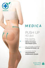 128 MEDICA PUSH UP 40 DEN Колготки Gabriella