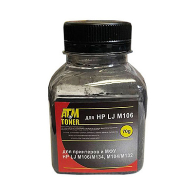 Тонер для HP LJ M106/M134/M104/MFP M132 (фл. 70гр) ATM