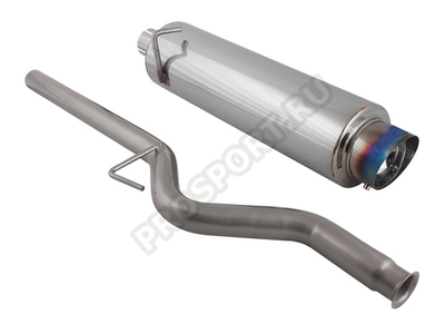 Глушитель  Lada 2110 Street Pro с приглушением звука, Dвход 50мм